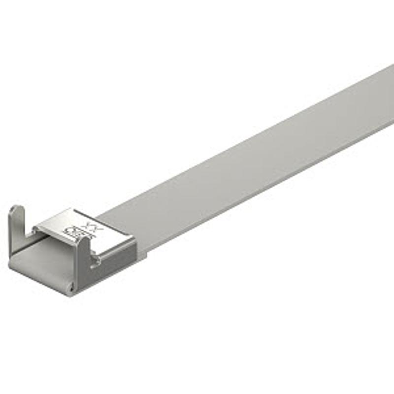 Монтажная лента SBF 15-700 A2K с фиксатором, черная (SBF 15-700 A2K) | 6490356 | OBO Bettermann
