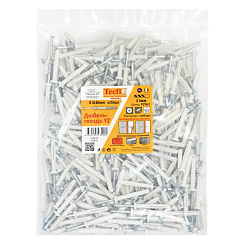 Дюбель-гвоздь YZ цилиндр. манжета нейлон 5x40 (250 шт)- пакет | 147513 | Tecfi