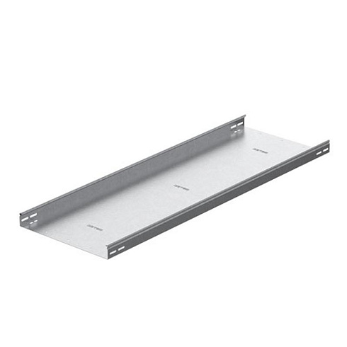 Универсальный лоток неперфорированный 200х50х3000, толщ. 1,0 мм, Сендзимир цинк, 083225 | УЛН-200х50х3000-1,0-СЦ |  Ostec