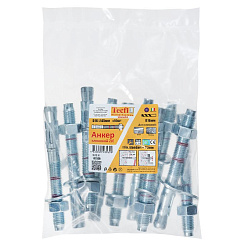 Анкер клиновой ZJE ZN16x145 (10 шт) - пакет | 147556 | Tecfi