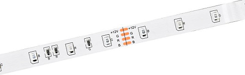 Лента светодиодная 5м LSR-2835RGB54-4,8-IP20-12В | LSR1-3-054-20-3-05 | IEK