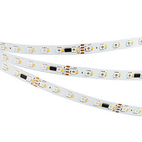 Светодиодная лента SPI-BA120-12mm 24V RGBW-White-PX6-BPT (16 W/m, IP20, 5060/2835, 5m) (Arlight, бегущий огонь) | 040622 | Arlight