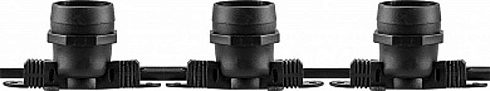 Гирлянда CL50-100 Белт-лайт 230V черный IP65 100м | 29882 | Feron