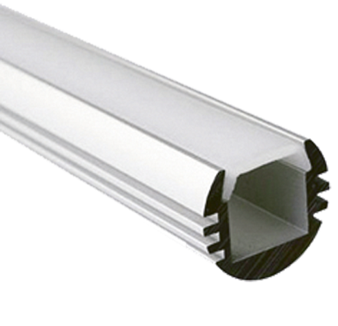 Профиль алюминиевый для светодиодной ленты PAL 1818 круглый анодированный IP20 2м | 1009630 | Jazzway