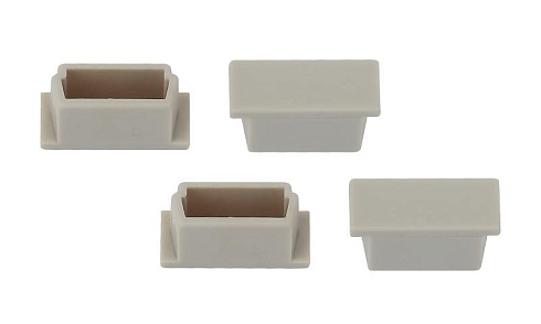 Набор заглушек для профиля CAB262, 1506-3A 4 глухие | Б0039438 | ЭРА