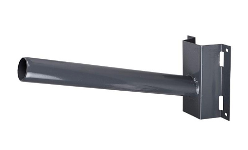 Кронштейн на столб для для консольного светильника PSL D60*1.5-GR серый под бандажную ленту | .5028203 | Jazzway