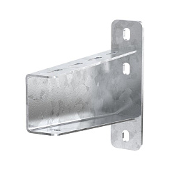 Консоль для тяжелых нагрузок 200 мм сварная, горячеоцинкованная | BBH8020HDZ | DKC