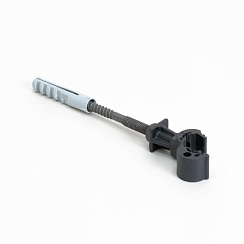 Держатель фасадный пластиковый L100 мм | PR08.12668 | Промрукав