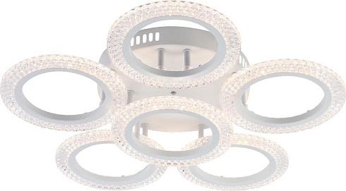 Светильник потолочный светодиодный  Marion 6107-106 84 Вт LED 2800К - 6200К модерн с пультом | Б0060830 | Rivoli