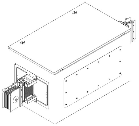 Секц. центр. пит. 630А Al 3L+N+PER IP55 тран. IEK | LB-0630A4-35-F-GC | IEK