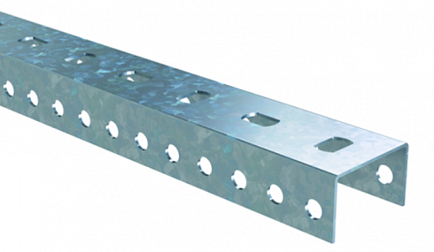 П-образный профиль PSM, L6000, толщ.2,5 мм, цинк-ламельный | BPM2960ZL | DKC