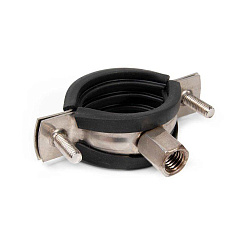 Хомут трубный AISI 201 3/4” (26-30мм) М8-М10 (10 шт/уп) | PR08.23886 | Промрукав