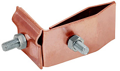 Дер. пр. кр. 6-10мм фальца угл. h=70мм медь | ZDP80-50-2-16-70 | IEK