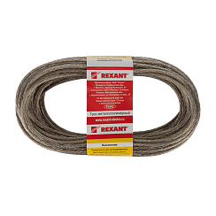 Трос стальной в ПВХ оплетке d=4,0 мм, прозрачный ( моток 20 м)   | 09-5140 | REXANT