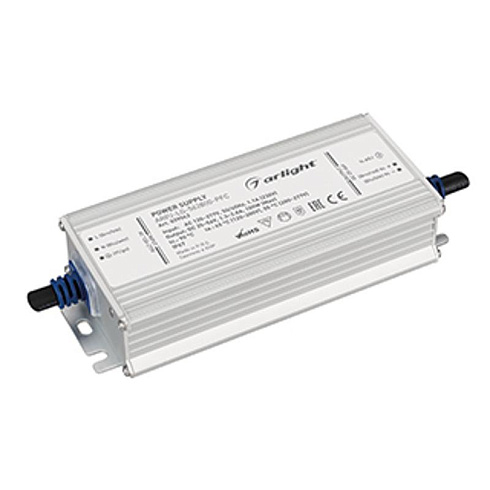 Блок питания ARPJ-LG-562800-PFC (100W, 25-56V, 1.3-2.8A) (Arlight, IP67 Металл, 5 лет) | 039543 | Arlight