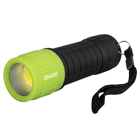 Фонарь универсальный P4-L2W-gn (черно-зел..) COB светодиод | .5027220 | ФАZА