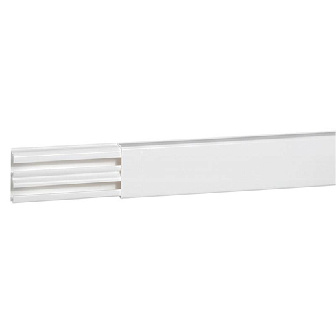 Мини-плинтус DLPlus - 32x12,5 мм - 2 отделения - длина 3 м - белый | 033310 | Legrand
