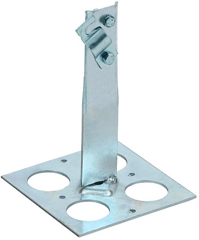 Дер. пр. кр. 6-10мм вин. пл. кр. h=150мм оц. сталь HDZ | ZDP85-14-1-16-150 | IEK