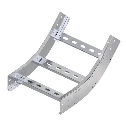 Угол лестничный вертикальный внутренний 45 градусов 200х800, R600, горячеоцинкованный | ULIC628HDZ | DKC