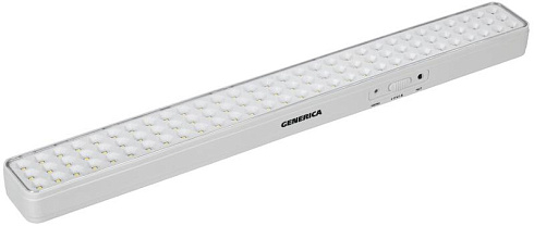 Светильник аккум. ДБА 1090 непост. 90LED 6ч 9Вт | LDBA0-1090-6-01-K01-G | GENERICA