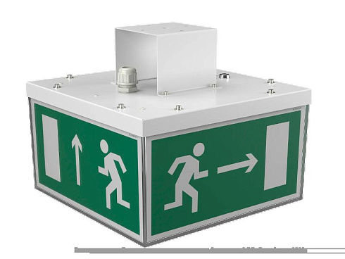 Световой указатель аварийного освещения BS-ADAMAT-51-S1-STABILAR2 | a15398 | Белый свет