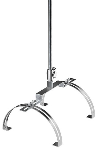 Комплект молниеприемника 1,5м для круглого конька IEK | ZLC98-30-015 | IEK