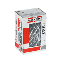 Заклепка 3,2х8 (100 шт) - коробка с ок. ( 0,097 кг) | 102282 | Tech-KREP