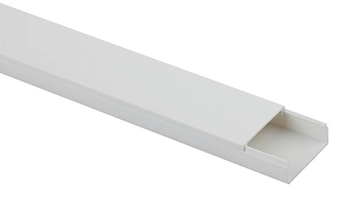 KK-W-40-16 Кабель-канал ЭРА 40x16 белый (50м.) | Б0031135 | ЭРА