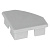 Торцевая заглушка для профиля PM06, PM06/EC LS AY-PF01/MB 50X2 | 4058075276550 | LEDVANCE