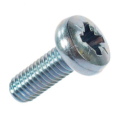 Винт DIN7985 с полукруглой головкой оцинк. M8х20 (8 шт) - пакет ( 0,11 кг) | 112246 | Tech-KREP