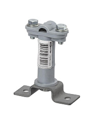 Держатель для гориз. и верт. поверхностей полим-й 2-х болтовой высота 75 мм, для прута Ø6-10 мм  | SQ2402-3263 | TDM