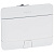 Выдвижной розеточный блок - неукомплектованный - IP 40 - 4 модуля - белый | 054031 | Legrand
