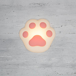 Силиконовый ночник Кошачья лапа розовый | 503-005 | NEON-NIGHT