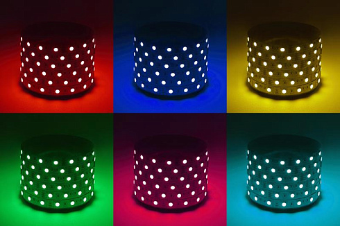 Лента светодиодная LS5050-14,4-60-12-RGB-IP20-2year-5m | Б0044122 | ЭРА