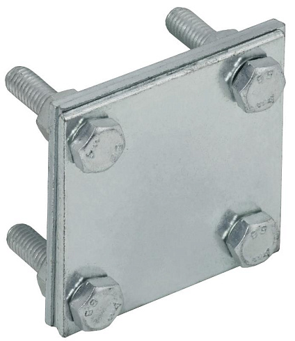 Заж. крес. с раз. пол.-пол. 40мм оц. сталь HDZ | ZCC68-14-1-40 | IEK