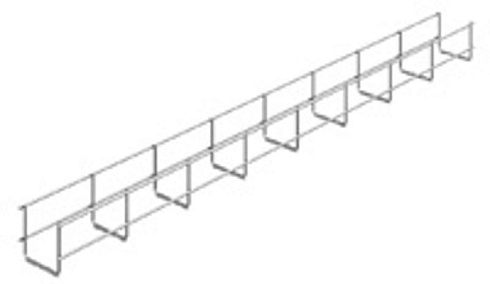 Проволочный лоток 70х50х3000, толщ. 3,5 мм, гальван. цинк, 015066 | ПЛМ-70х50х3000-3,5-ЭЦ |  Ostec