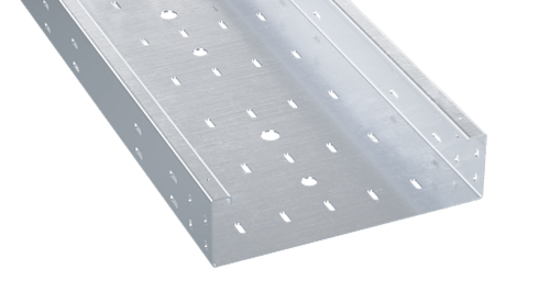 Лоток перфорированный 80x100х3000, 1,0 мм, INOX304 | ISV810C | DKC