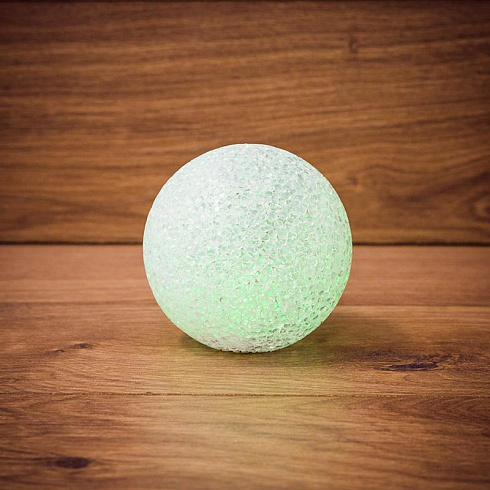 Фигура светодиодная "Снежок", RGB, 10 см | 513-012 | NEON-NIGHT