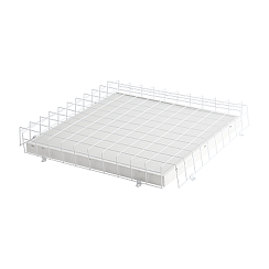 Решетка защитная  660*660*100 белая  | .5053403 | Jazzway