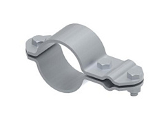 Соединитель проводника и молниеприемного стержня 40 мм, гор. цинк, 395102 | МС-102-ГЦ |  Ostec