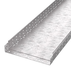 Лоток перфорированный Профи HDZ 400х80x3000 (2,0 мм) (6 м/уп) | PR16.13126 | Промрукав
