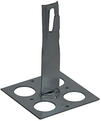 Дер. пр. кр. 6-8мм пл. кр. h=150мм оц. сталь TD | ZDP85-13-1-68-150 | IEK