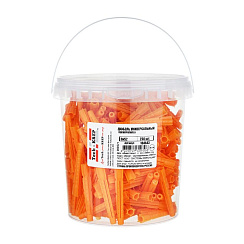 Дюбель универсальный 6х52 без бортика (250 шт) - ведро ( 0,223 кг) | 104643 | Tech-KREP