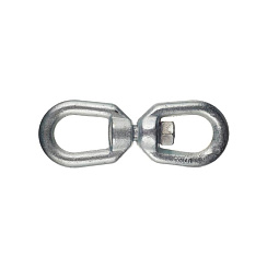 Вертлюг петля-петля оцинк. 10мм (1 шт) - ярлык ( 0,305 кг) | 112754 | Tech-KREP