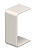 Стыковая накладка кабельного канала WDK 15x30 мм (ПВХ,кремовый) (WDK HS15030CW) | 6152031 | OBO Bettermann