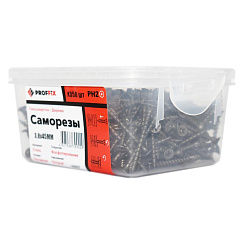 Саморез СГД 3,8х45 усиленный (TWN) (350 шт) - контейнер | 146437 | PROFFIX