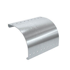 Пластина вывода кабеля для лестничных лотков осн.900 мм, цинк-ламель, в комплекте с крепёжными элементами, необходимыми для монтажа | UEP90KZL | DKC