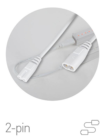 Провод соединительный для фитолампы FITO-Т5 (2-pin) IP20 | Б0057742 | ЭРА