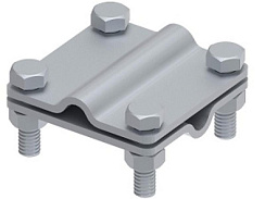 Соединитель 65х65 пруток-пруток, гор. цинк, 391012 | МС-012-ГЦ |  Ostec