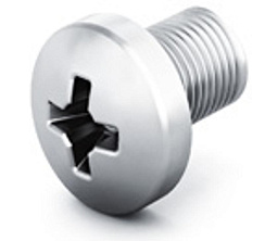 Винт М6х25 DIN 7985, класс прочности 4.8, гальван. цинк, 066025 | ВМ-6х25.48-DIN-ЭЦ |  Ostec